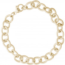 14k Gold 7 Inch Charm Bracelet