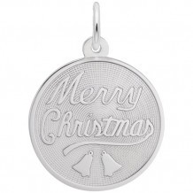 Rembrandt Sterling Silver Merry Christmas Charm