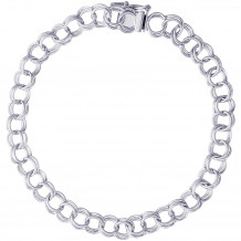 Sterling Silver 8 Inch Charm Bracelet