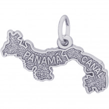 Sterling Silver Panama Canal Charm