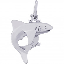 Sterling Silver Shark Charm
