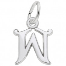 Rembrandt Sterling Silver Initial "W" Charm