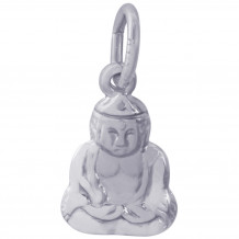 Sterling Silver Buddha Charm
