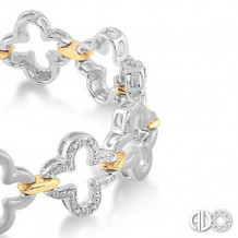 Ashi Diamonds Silver Bracelet
