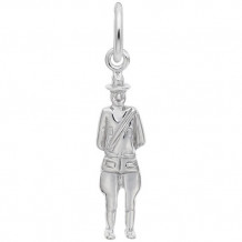 Rembrandt Sterling Silver Canadian Mountie Charm
