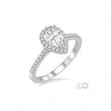 Ashi 14k White Gold Diamond Engagement Ring