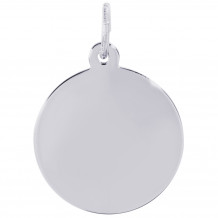 Sterling Silver Class Disc Charm