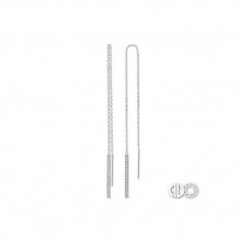 Ashi Diamonds 10k White Gold Diamond Threader Earrings