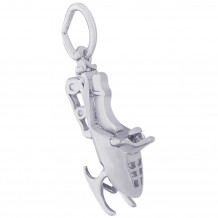 Sterling Silver Snowmobile  Charm