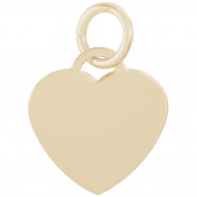 14k Gold Small Heart - Classic Charm