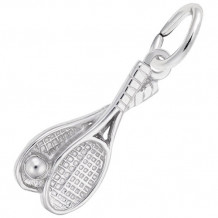 Rembrandt Sterling Silver Tennis Racquet Charm