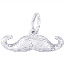 Sterling Silver Moustache Charm