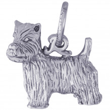 Sterling Silver West Highland Terrier Charm
