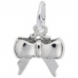 Rembrandt Sterling Silver Dangle Bow Charm photo