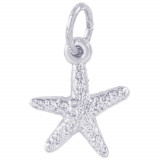 Sterling Silver Starfish Charm photo