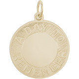 14k Gold A Day To Remember Charm photo