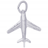 Sterling Silver Airplane Charm photo