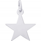 Sterling Silver Star- 50 Series Charm photo