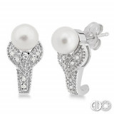 Ashi Diamonds Silver Gemstone Earrings photo