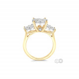 Ashi 14k Yellow Gold Lovebright Round Cut Diamond Engagement Ring photo 3