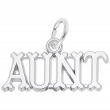 Rembrandt Sterling Silver Aunt Charm photo