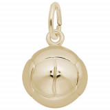 Rembrandt 14k Yellow Gold Round Volley Ball Charm photo