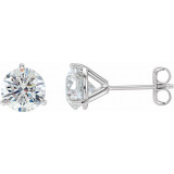14K White 1/5 CTW Diamond Stud Earrings - 6623360114P photo