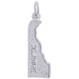 Sterling Silver Delaware Charm photo