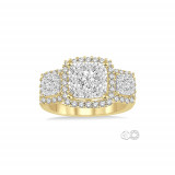 Ashi 14k Yellow Gold Diamond Lovebright Ring photo 2