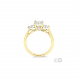 Ashi 14k Yellow Gold Lovebright Round Cut Diamond Engagement Ring photo 3