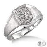 Ashi Diamonds Silver Gent'S Ring photo