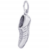 Sterling Silver Track Shoe Charm photo