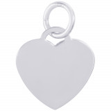 Sterling Silver Small Heart - Classic Charm photo