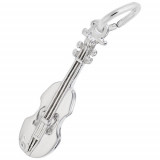 Rembrandt Sterling Silver Violin Charm photo