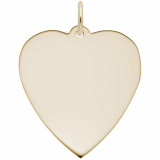 Rembrandt 14k Yellow Gold Heart Charm photo