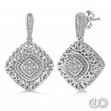 Ashi Diamonds Silver Earrings photo