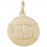 14k Gold Volleyball Charm photo