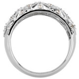 14K White 1/2 CTW Diamond Ring - 6662760001P photo 2