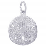 Sterling Silver Sand Dollar Charm photo