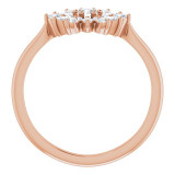 14K Rose 1/2 CTW Diamond Vintage-Inspired Ring - 123944602P photo 2