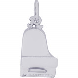Sterling Silver Piano Charm photo