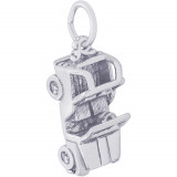 Sterling Silver Jeep Charm photo