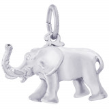 Sterling Silver Elephant Charm photo