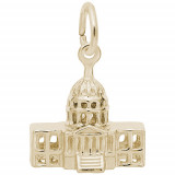 Rembrandt 14k Yellow Gold Capitol Building Charm photo