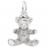Rembrandt Sterling Silver Bear Charm photo