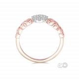 Ashi 10k Rose Gold Heart Shaped Diamond Ring photo 3