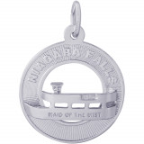 Sterling Silver Nf Maid of The Mist  Charm photo
