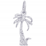 Sterling Silver Palm Tree Charm photo