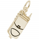 Rembrandt 14k Yellow Gold Flip Cell Phone Charm photo