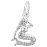 Rembrandt Sterling Silver Mermaid Charm photo